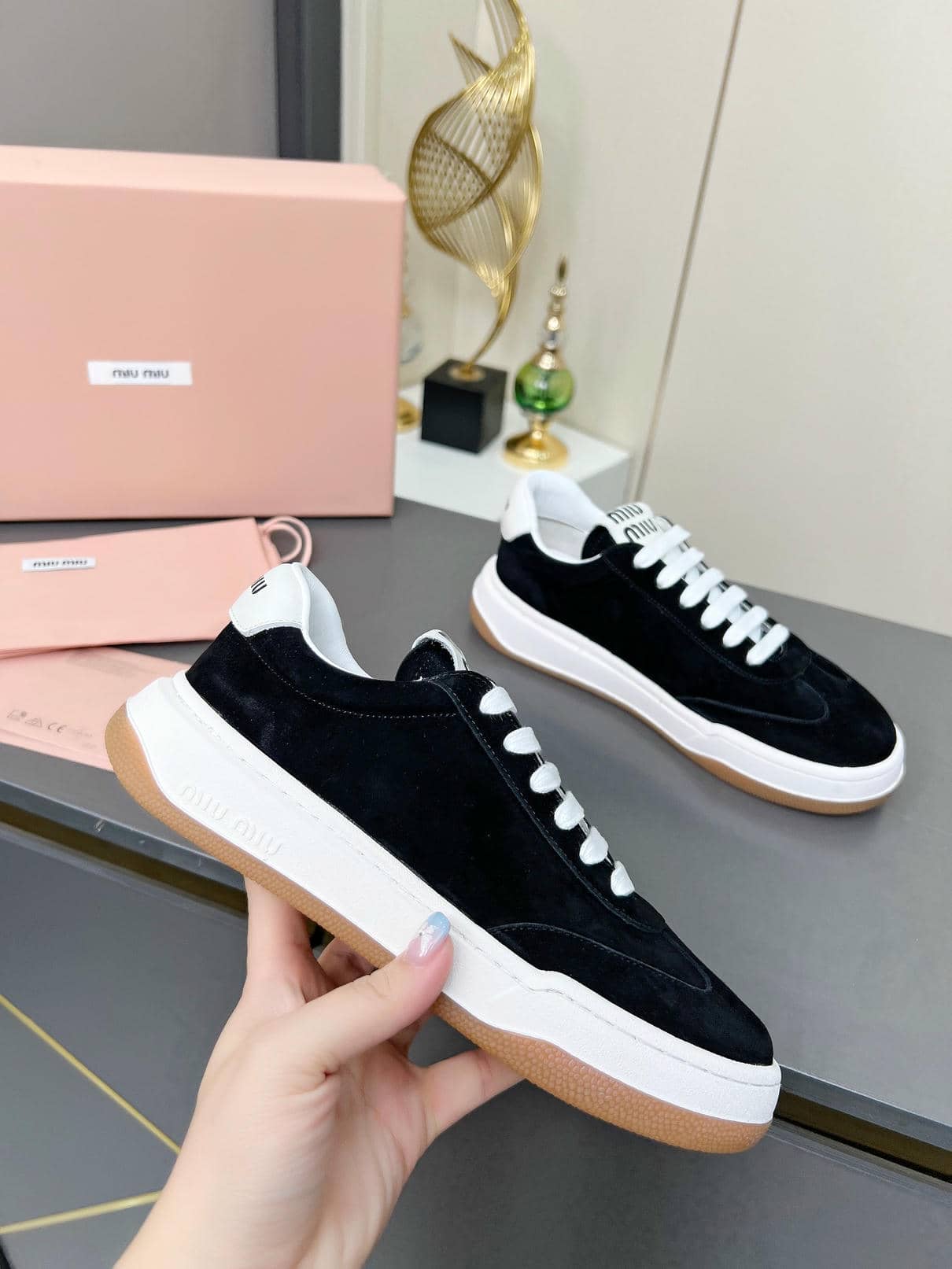 Miu Miu German training shoes3-37